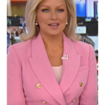Americas Newsroom 2026 Sandra Smith Pink Blazer