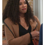 Beyond the Gates 2026 Naomi Hamilton Hawthorne Leather Trim Coat