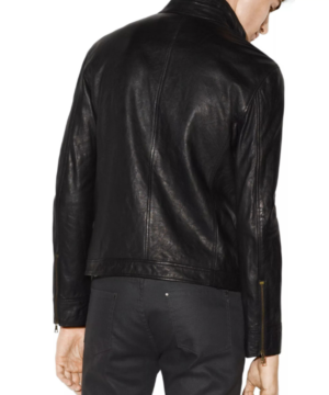 Colin Glass leather jacket from CIA Season 1 stylish men’s biker fashion jacket