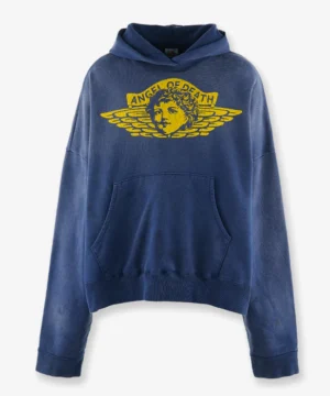 Rue Bennett Saint Michael hoodie from Euphoria Season 3 trendy unisex graphic pullover