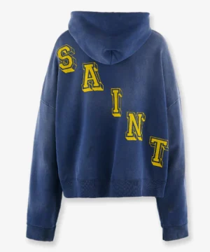 Euphoria Season 3 Saint Michael hoodie worn by Rue Bennett casual street style apparel