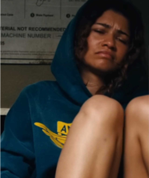 Euphoria S03 Rue Bennett Saint Michael Hoodie women’s TV show inspired oversized streetwear sweatshirt