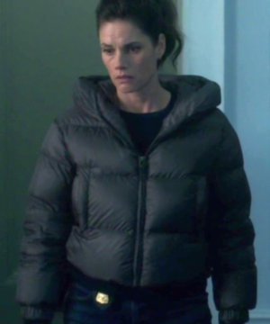 FBI S08 Maggie Bell Puffer Jacket women’s TV show inspired winter outerwear