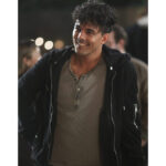 Greys Anatomy S22 Lucas Adams Black Hooded Jacket