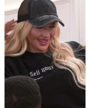 Christine Quinn House of Villains Season 3 Black Sweatshirt – Celebrity Inspired Casual Pullover Sweatshirt