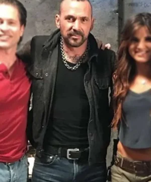 Legend of the White Dragon Jason David Frank black vest with sleek fit and cinematic action style appeal