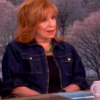 The View 2026 Joy Behar Puff Sleeve Denim Jacket women’s TV show inspired casual outerwear