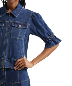 The View 2026 denim jacket worn by Joy Behar fashionable women’s everyday outerwear