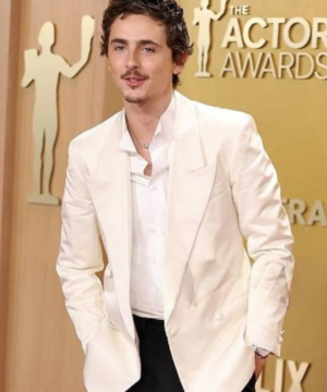 Timothée Chalamet 32nd Annual Actor Awards Blazer men’s red carpet celebrity formal jacket