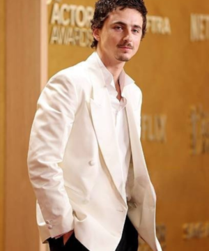 Celebrity inspired Timothée Chalamet awards blazer premium men’s formal fashion jacket