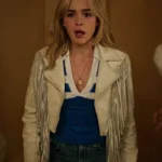 Totally Killer 2023 Kiernan Shipka Fringe Jacket