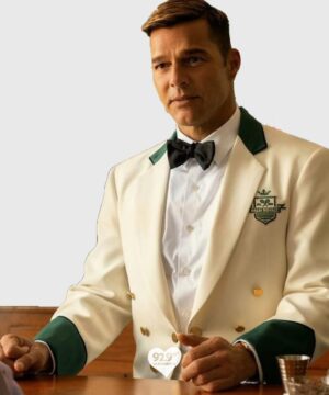 Palm Royale Ricky Martin White Blazer