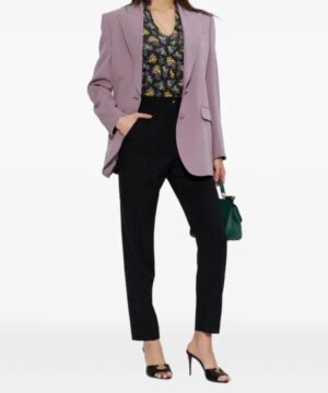 Lavender Purple Blazer  Celebrity Style Premium Formal Suit - Image 3
