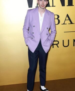 Lavender Purple Blazer  Celebrity Style Premium Formal Suit - Image 4